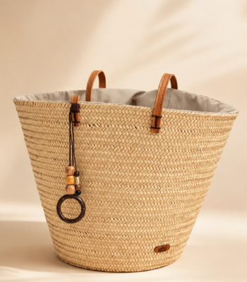 Panier osier XL artisanal