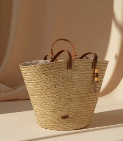 Panier osier XL artisanal