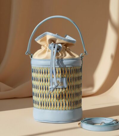 Sac Livia Bleu en jonc