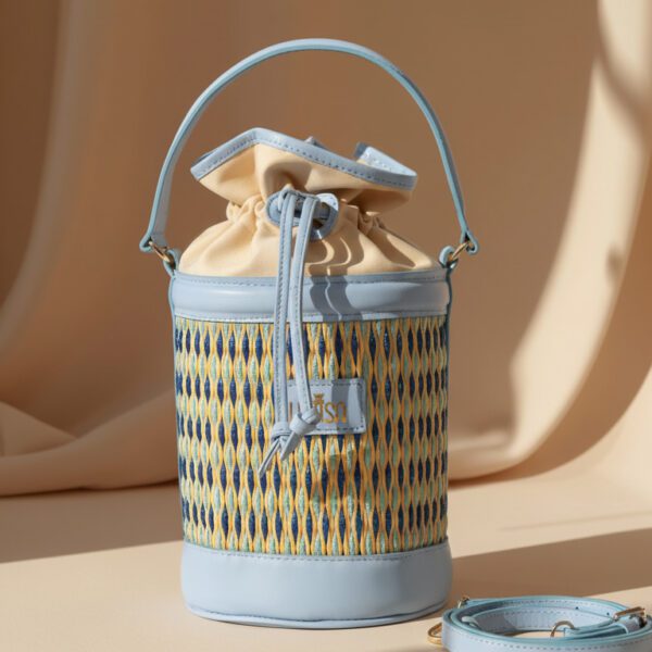 Sac Livia Bleu en jonc