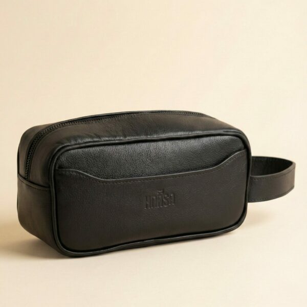 trousse homme en cuir
