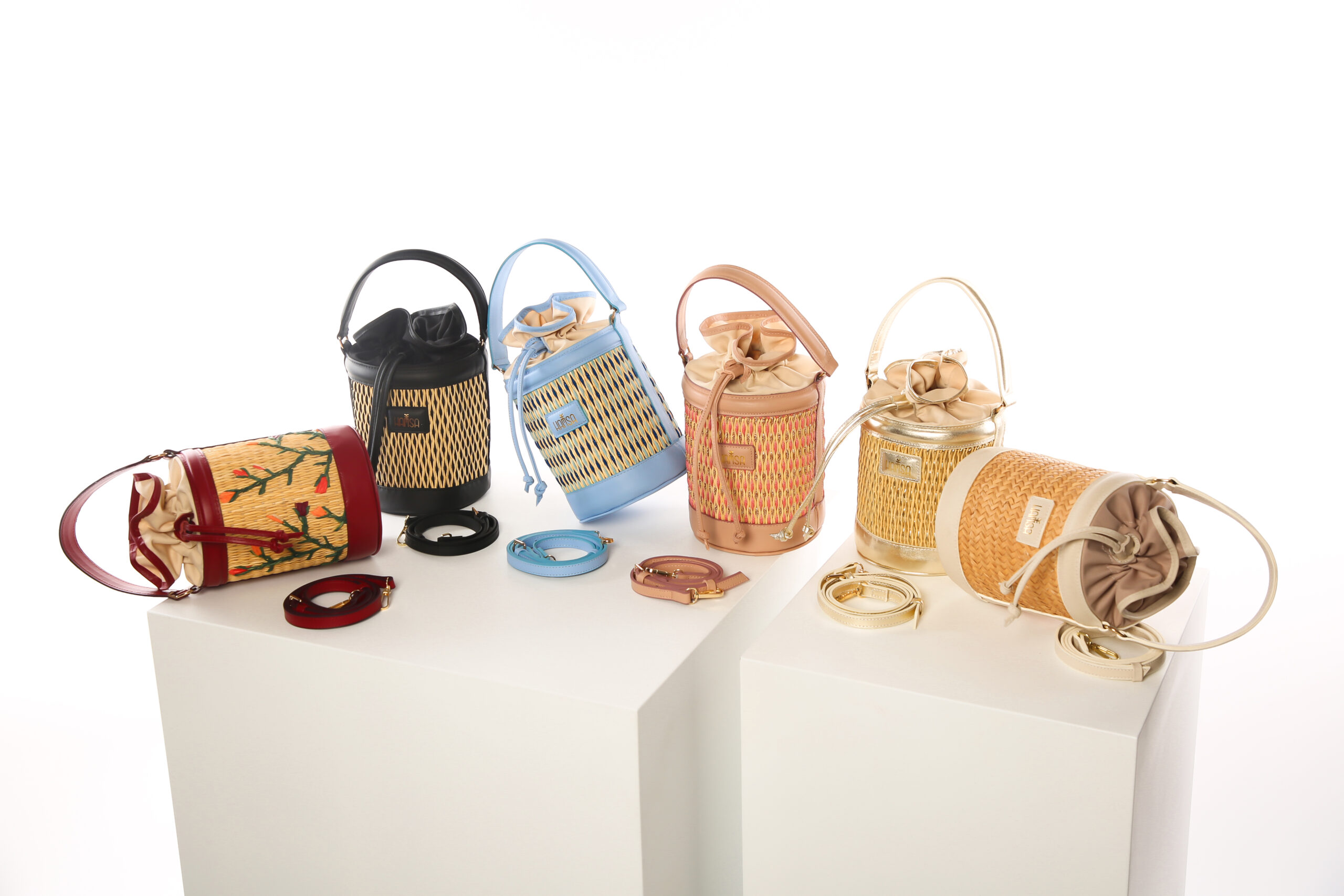 Sac artisanal tunisien, pièce forte, cadeau premium