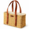 Sac Solia en jonc et cuir | Sac artisanal femme | Hamsa